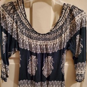 Lucky Brand boho shirt
